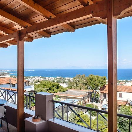 Peris Panoramic Villa Near Athens Airport Paralia  Exteriör bild